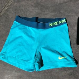 Blue nike pros